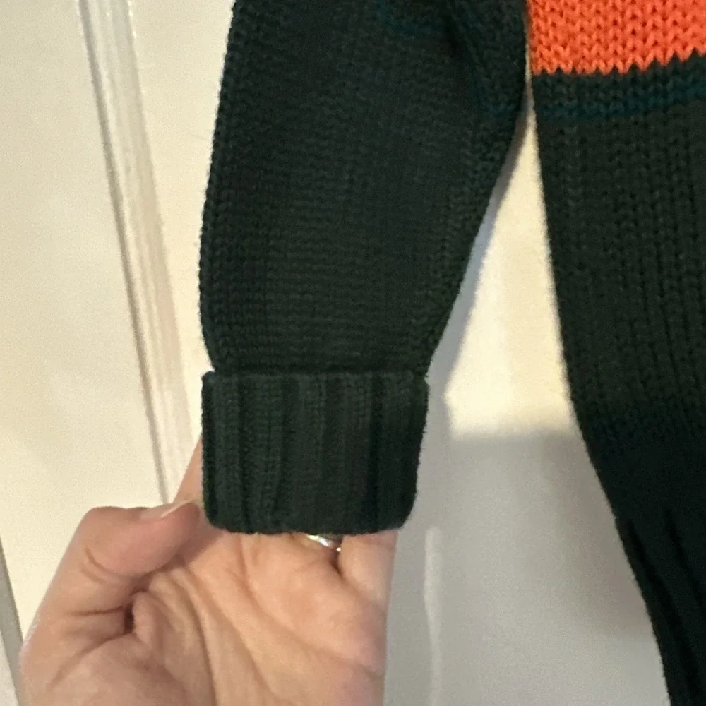 Polo Ralph Lauren Dark Green Cardigan With Zip Size 24 Months